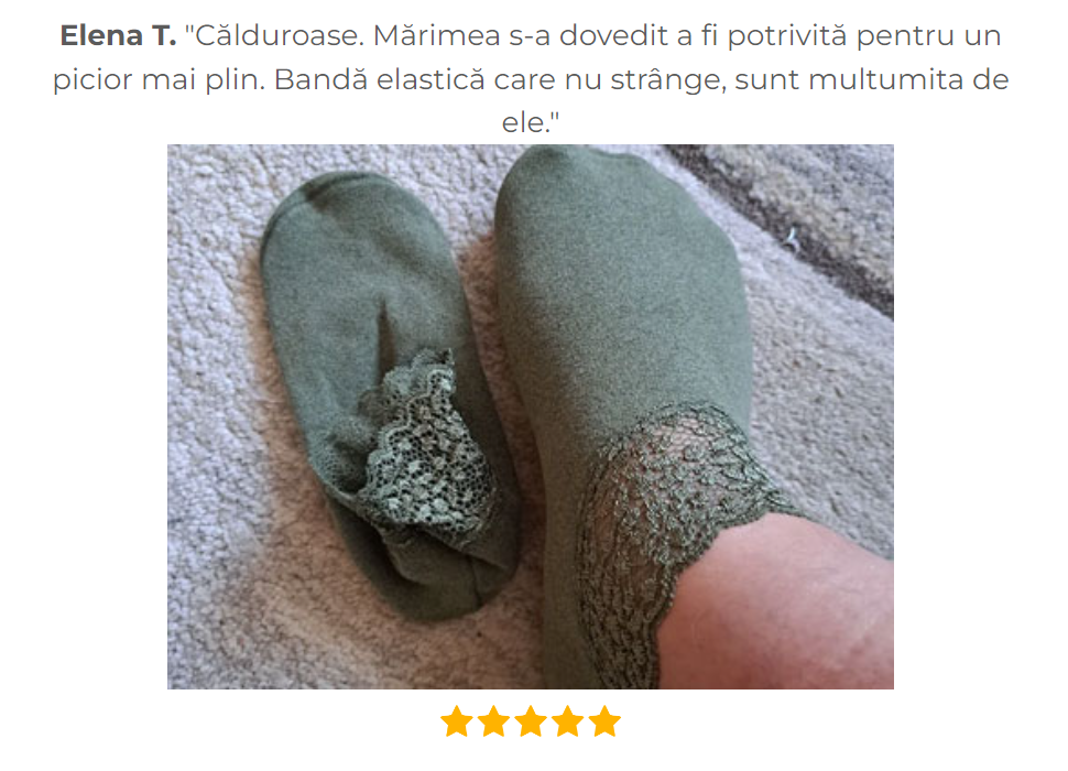 Elena T. – potrivire și bandă elastică, foto client